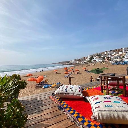 Single Fin Beach House Taghazout Exteriör bild