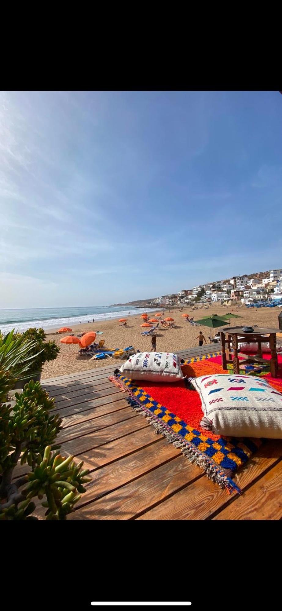 Single Fin Beach House Taghazout Exteriör bild